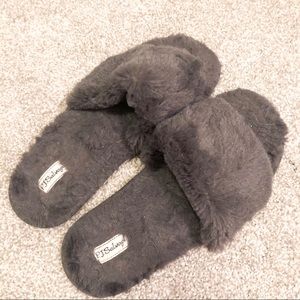 PJ Salvage gray slippers - never worn!